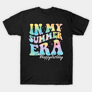 In My Summer Era Summer Break End Of School Year Teacher Kid T-Shirt T-Shirt